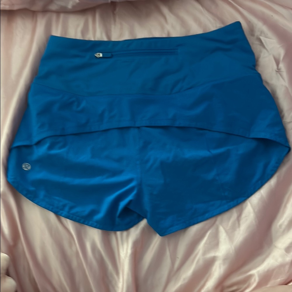 Lululemon Athletica Blue Speed ups 2.5”